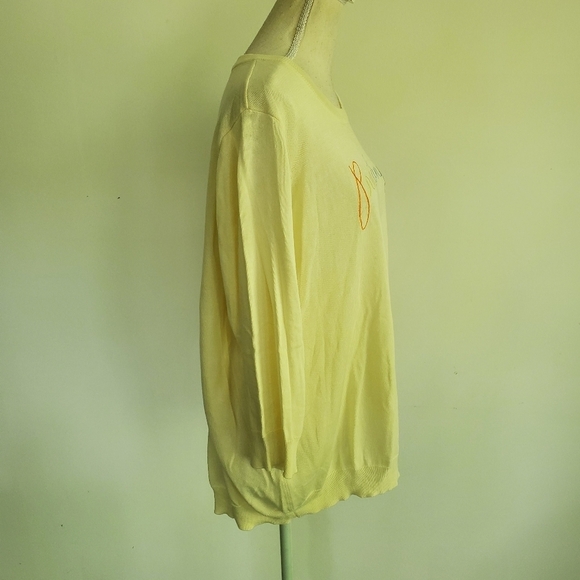 Modcloth Printemps Cream Sweater - Picture 7 of 10